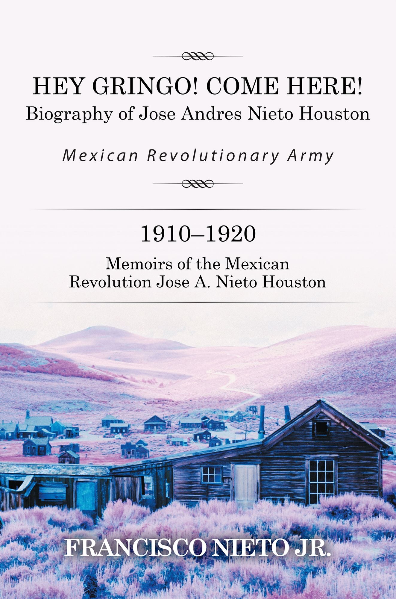 Hey Gringo! Come Here!: Biography of Jose Andres Nieto Houston