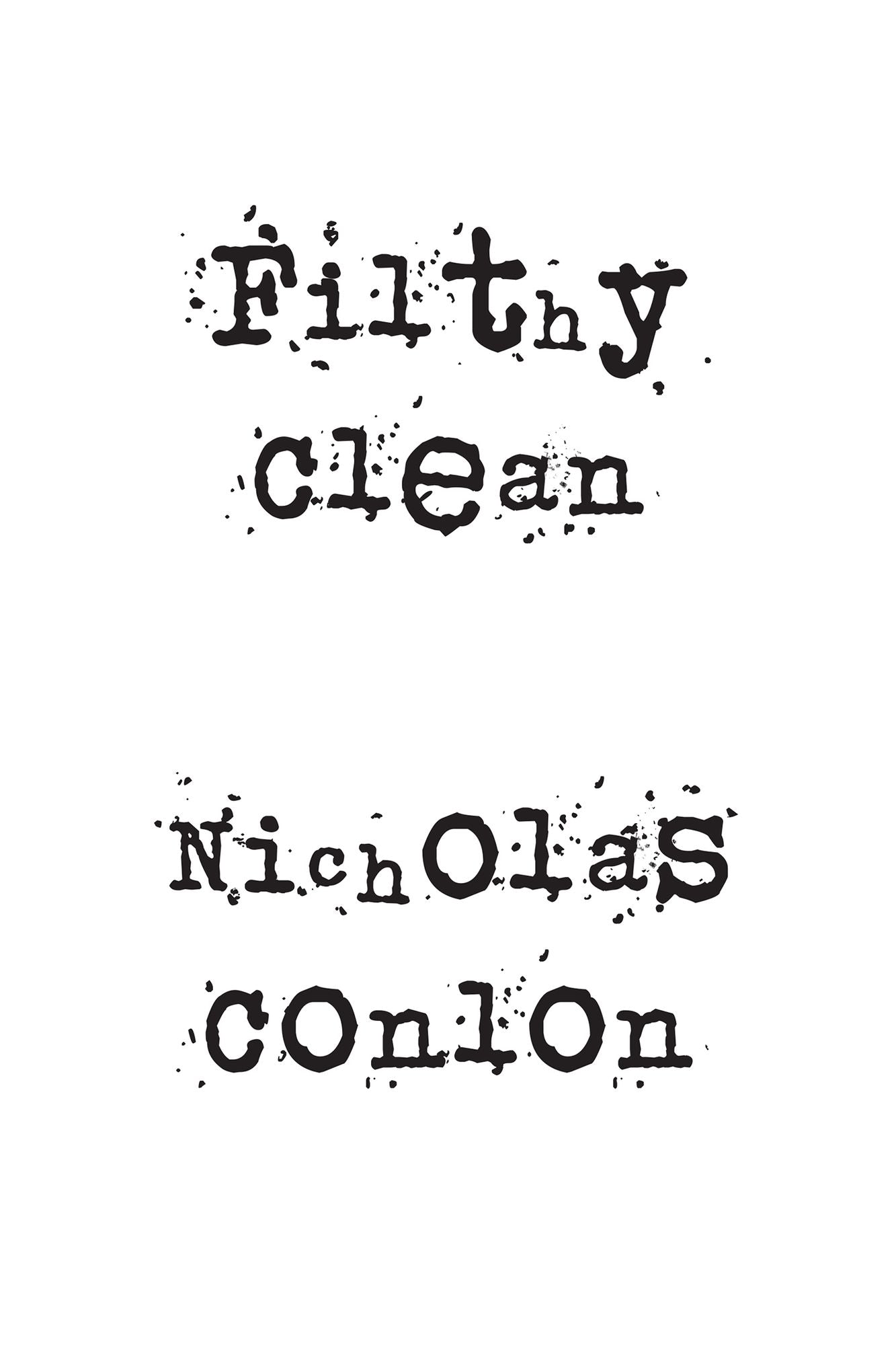 Filthy Clean