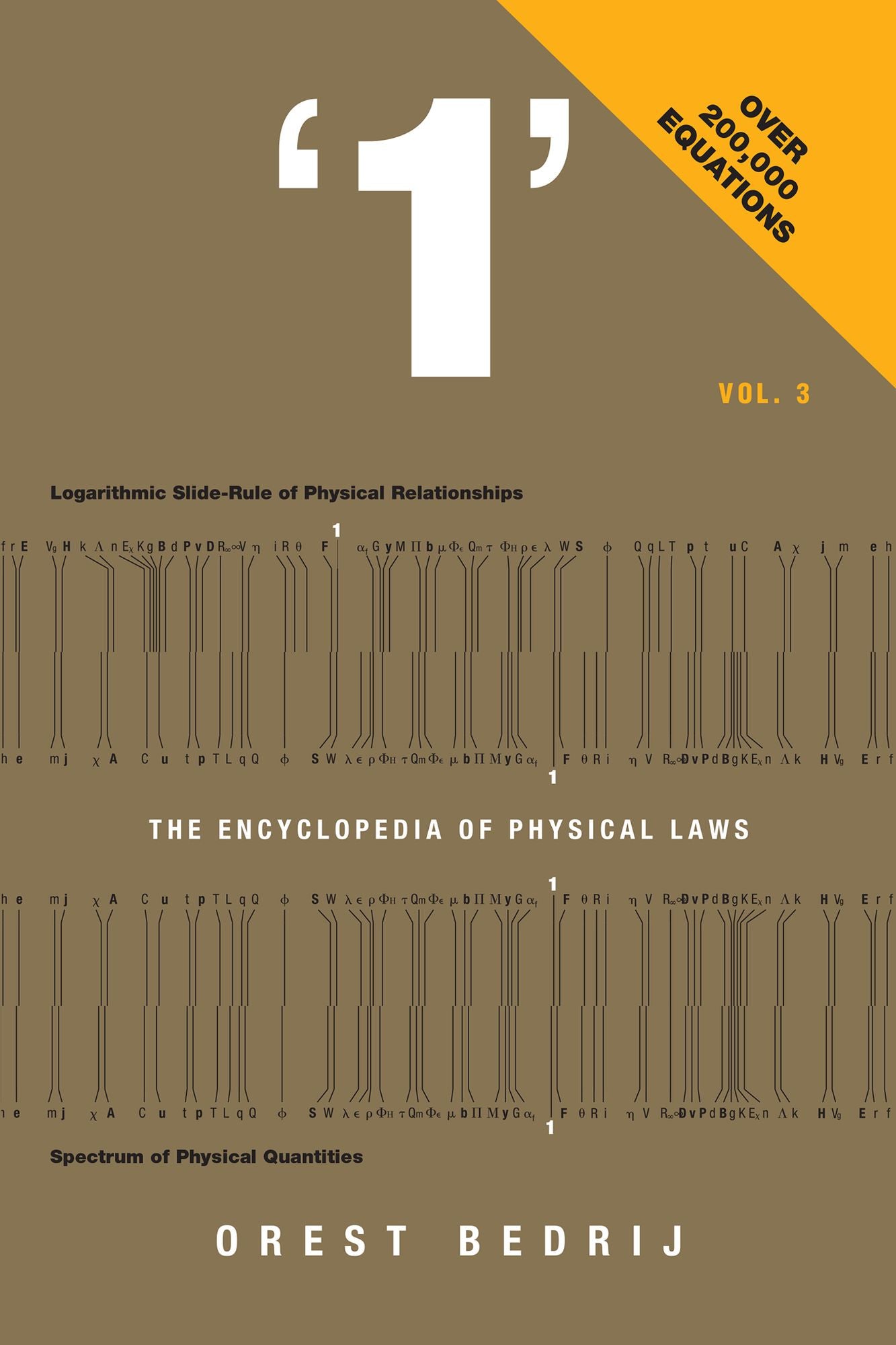 '1': the Encyclopedia of Physical Laws Vol. 3 (PagePerfect NOOK Book)