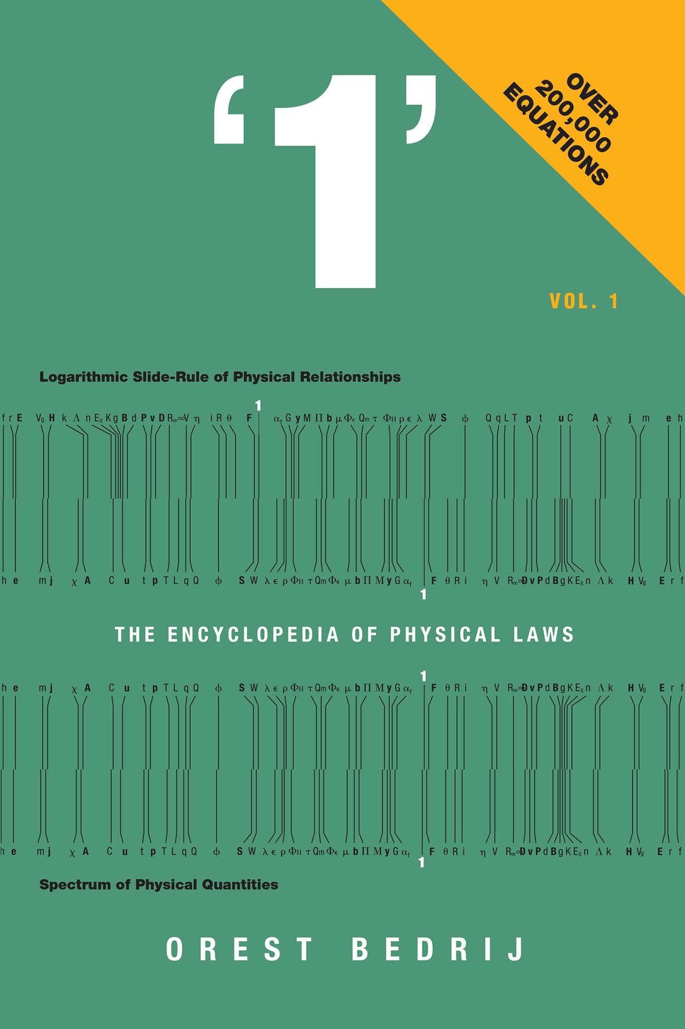 '1' the Encyclopedia of Physical Laws Vol. 1 (PagePerfect NOOK Book)