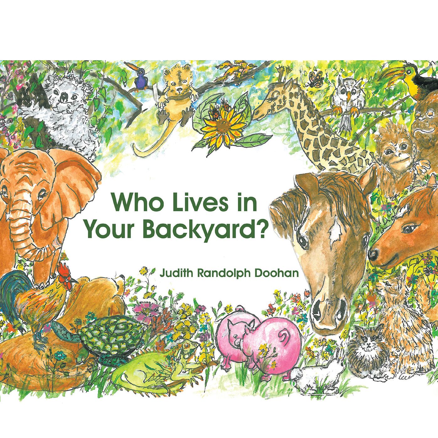 Who Lives in Your Backyard? (PagePerfect NOOK Book)
