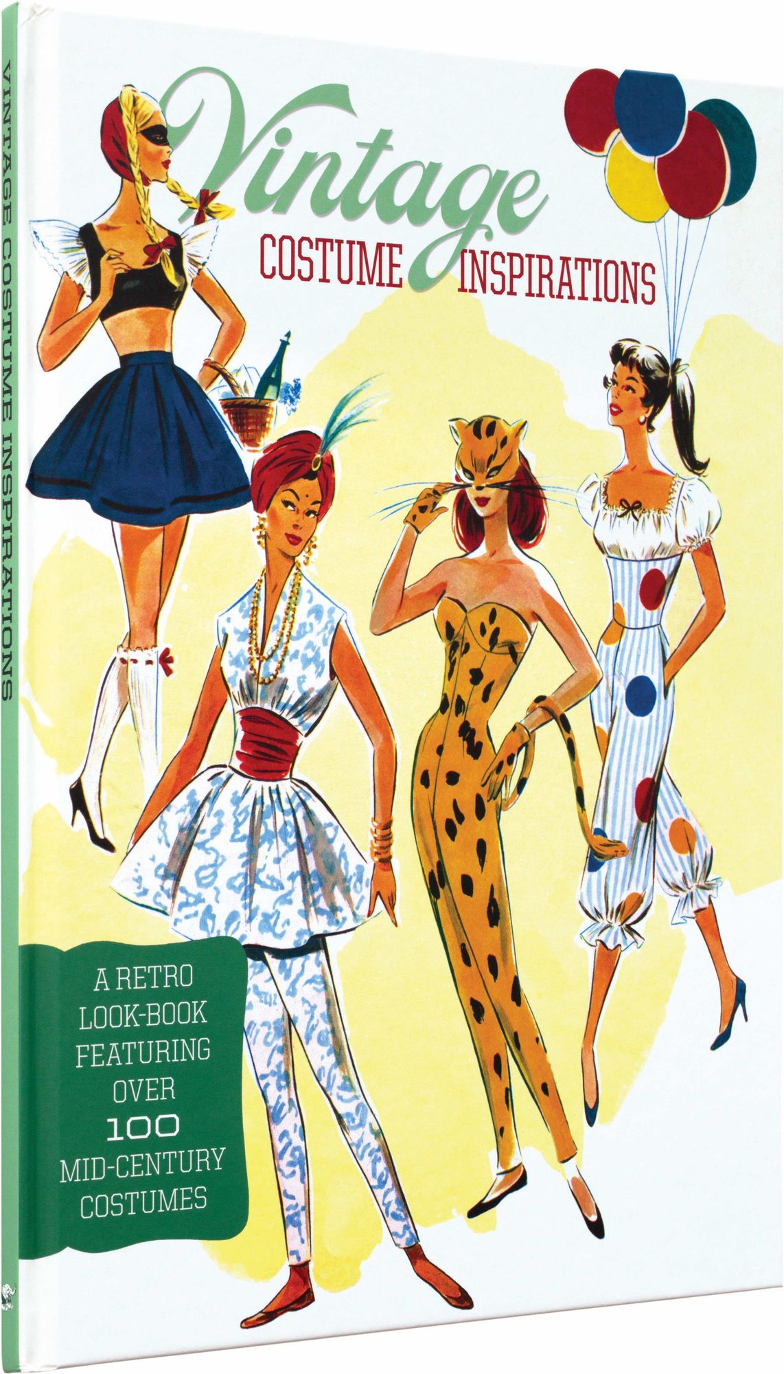 Vintage Costume Inspirations: A Retro Look Book Featuring Over 100 Mid-Century Costume Illustrations