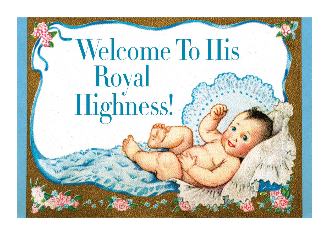 Baby Boy - New Child Greeting Card