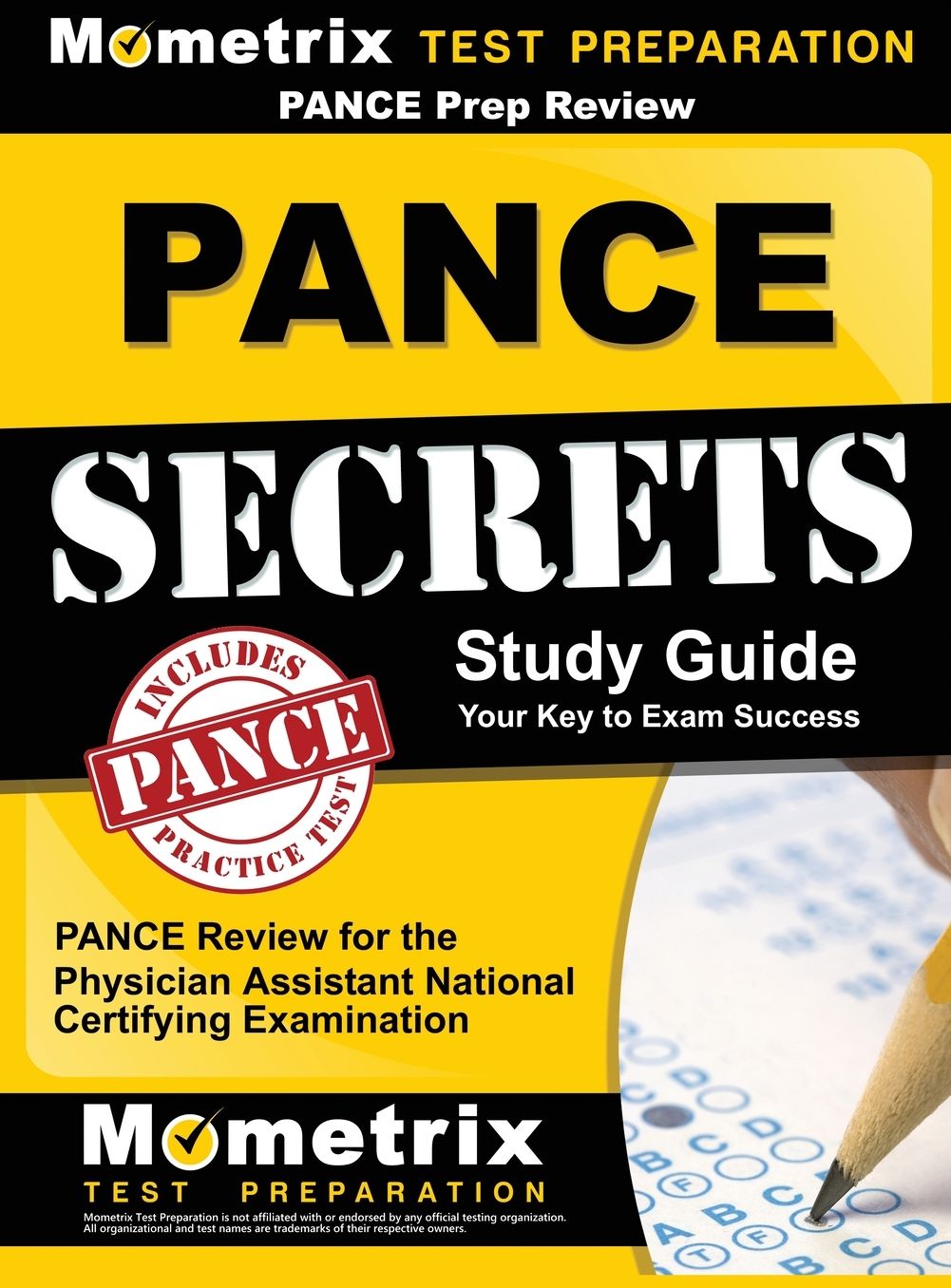 Pance Prep Review: Pance Secrets Study Guide: Pance Review for the Physician Assistant National Certifying Examination