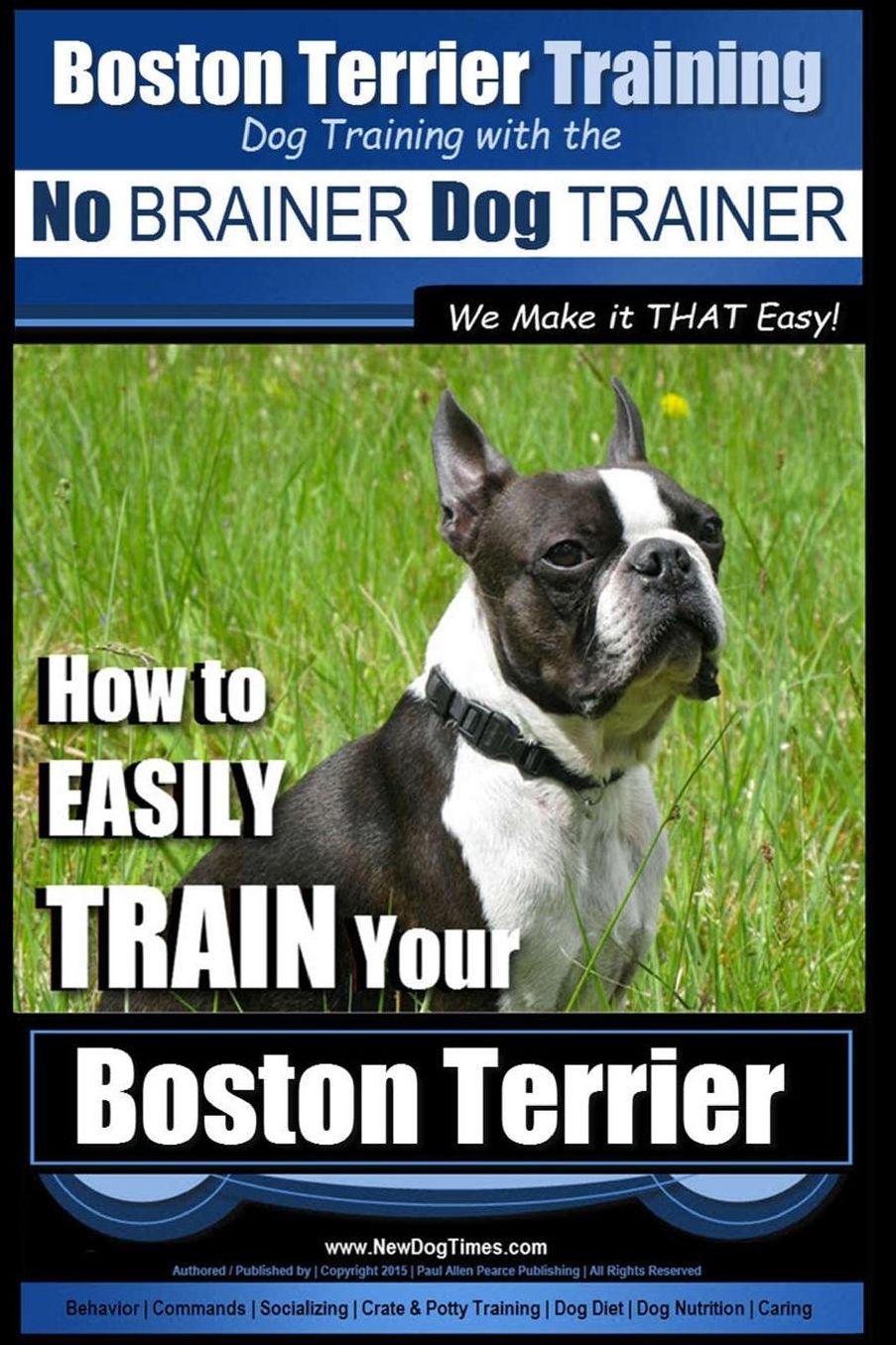 Boston Terrier Training Dog Training with the No BRAINER Dog TRAINER ~ We Make it THAT Easy!: How to EASILY TRAIN Your Boston Terrier