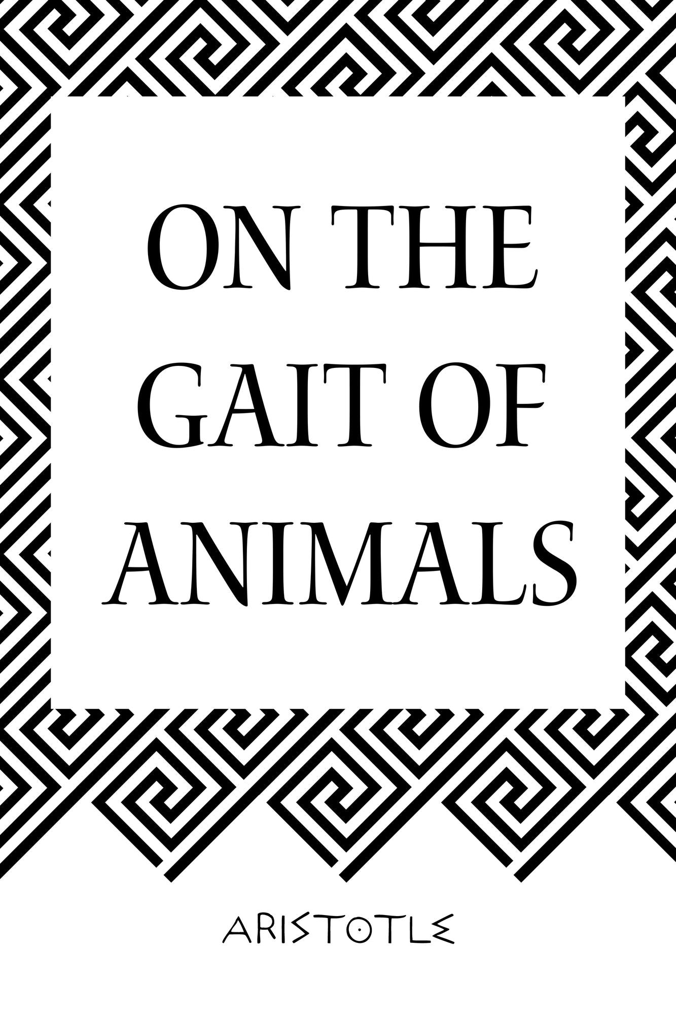 On the Gait of Animals