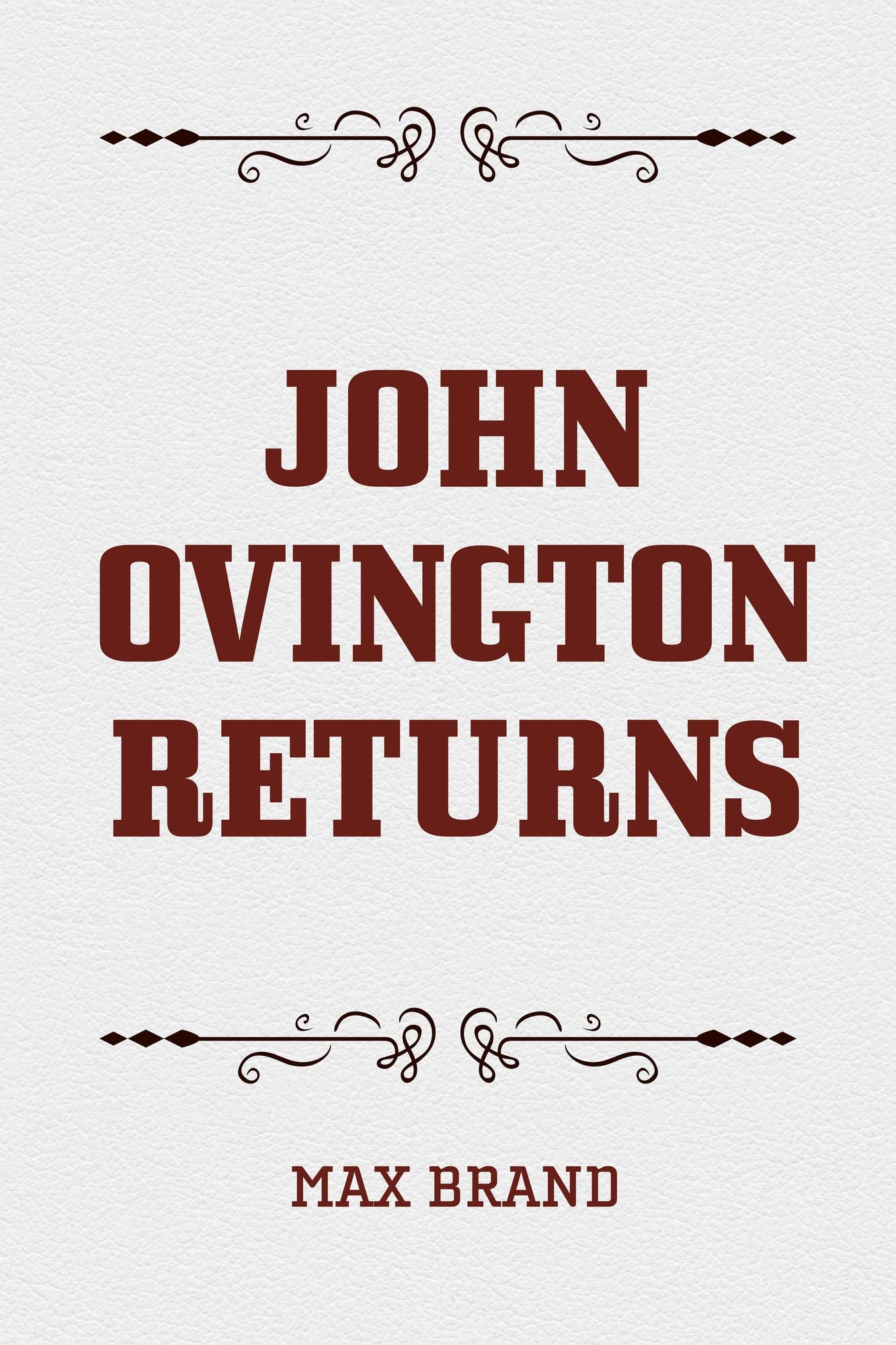 John Ovington Returns
