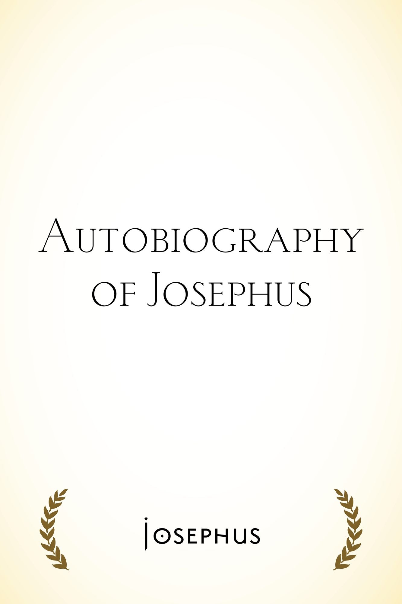 Autobiography of Josephus