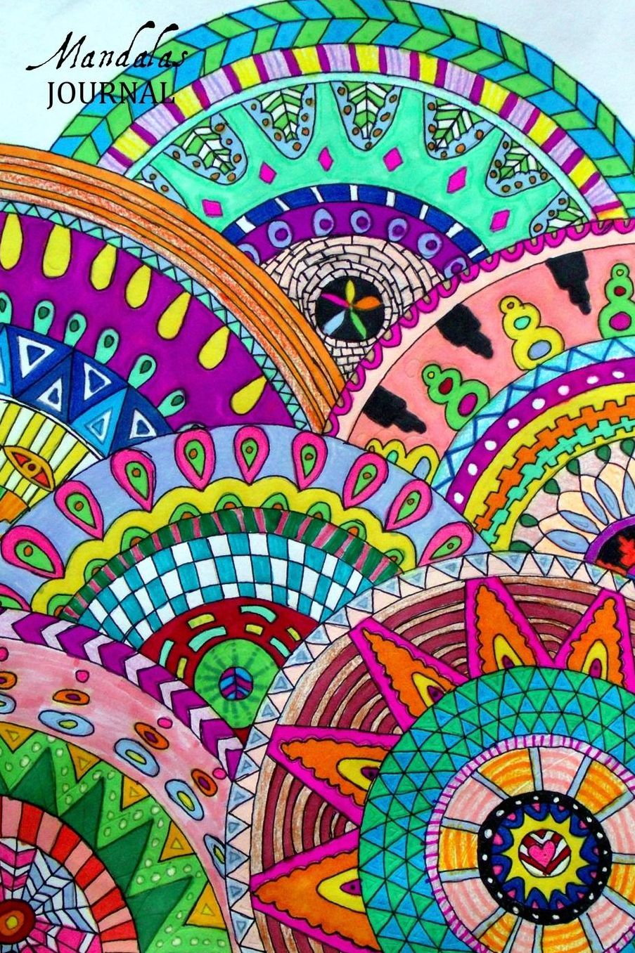 Mandalas Journal: Writing Journal & Mandala Drawing Templates (Notebook, Diary, Blank Book) 6x9