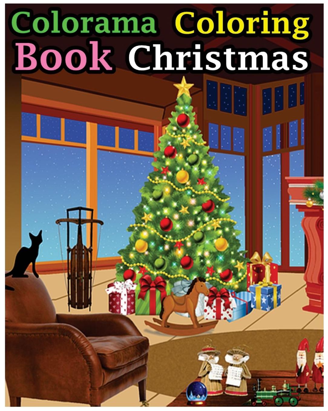 Colorama Coloring Book Christmas