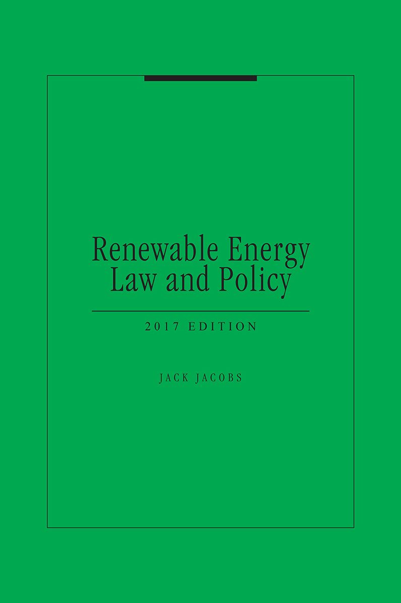 Renewable Energy Law and Policy