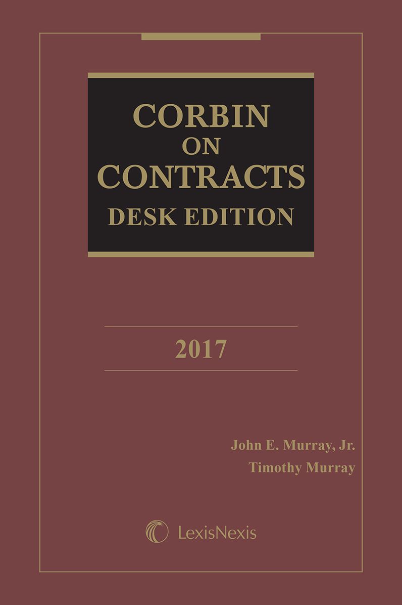 Corbin on Contracts Desk Edition, 2017 Edition