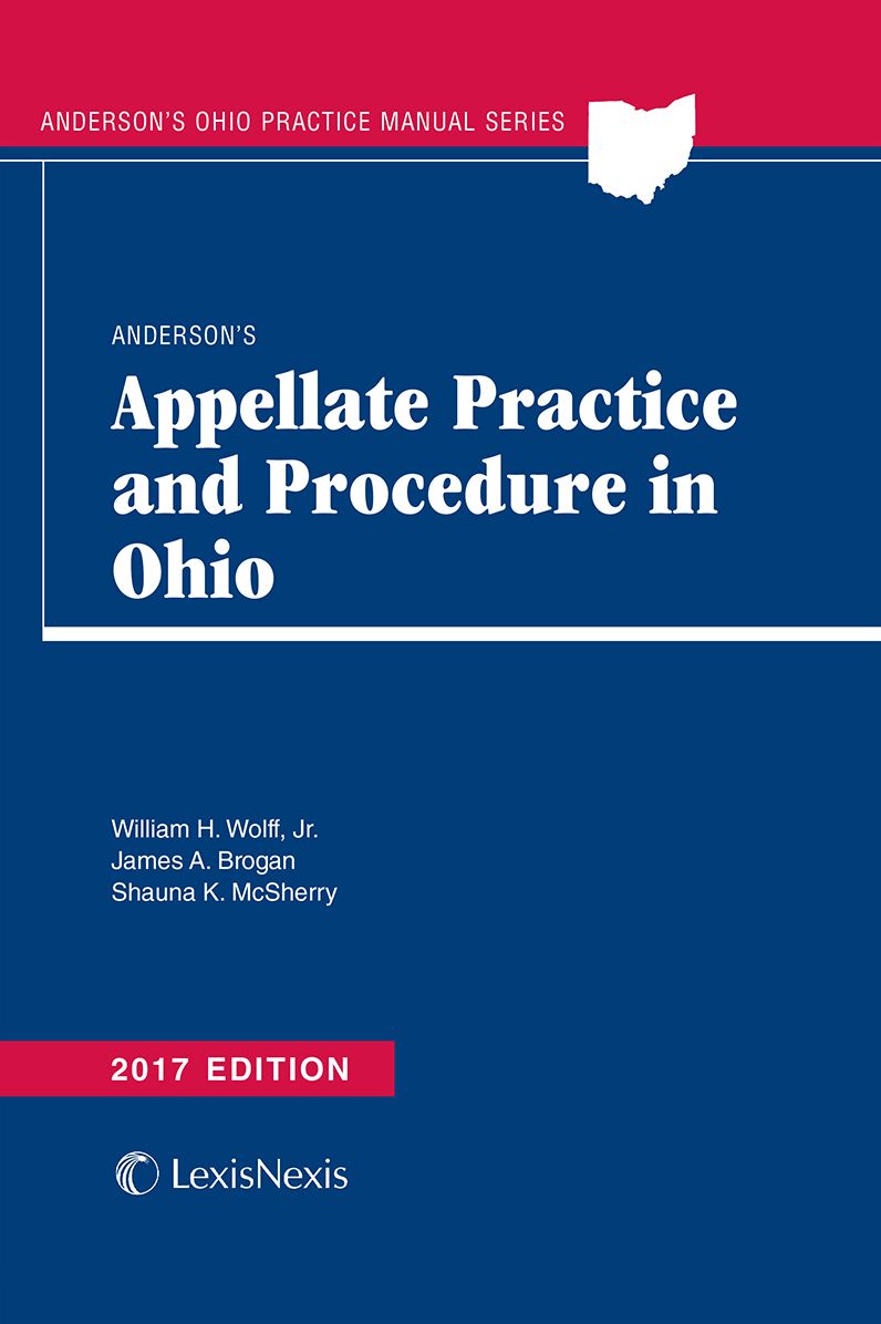 Anderson's Appellate Practice and Procedure in Ohio