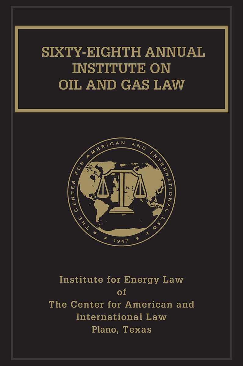 Institute on Oil and Gas Law