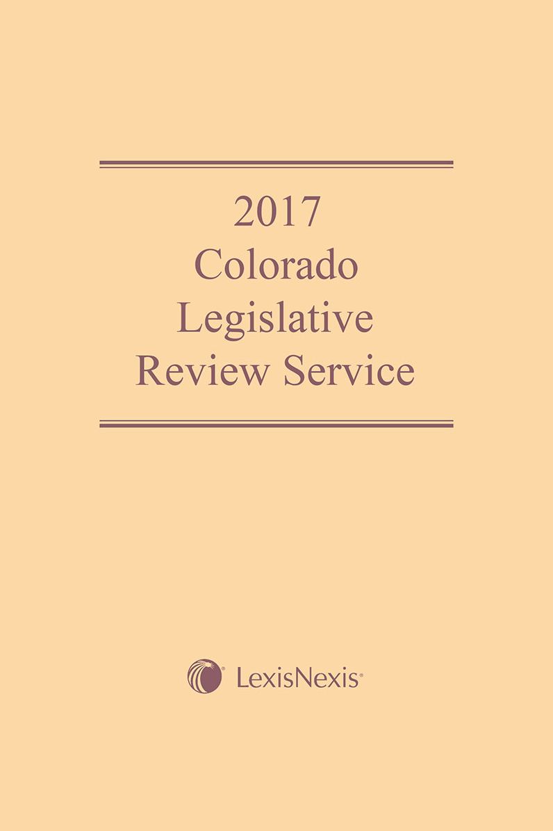 Colorado Legislative Review Service