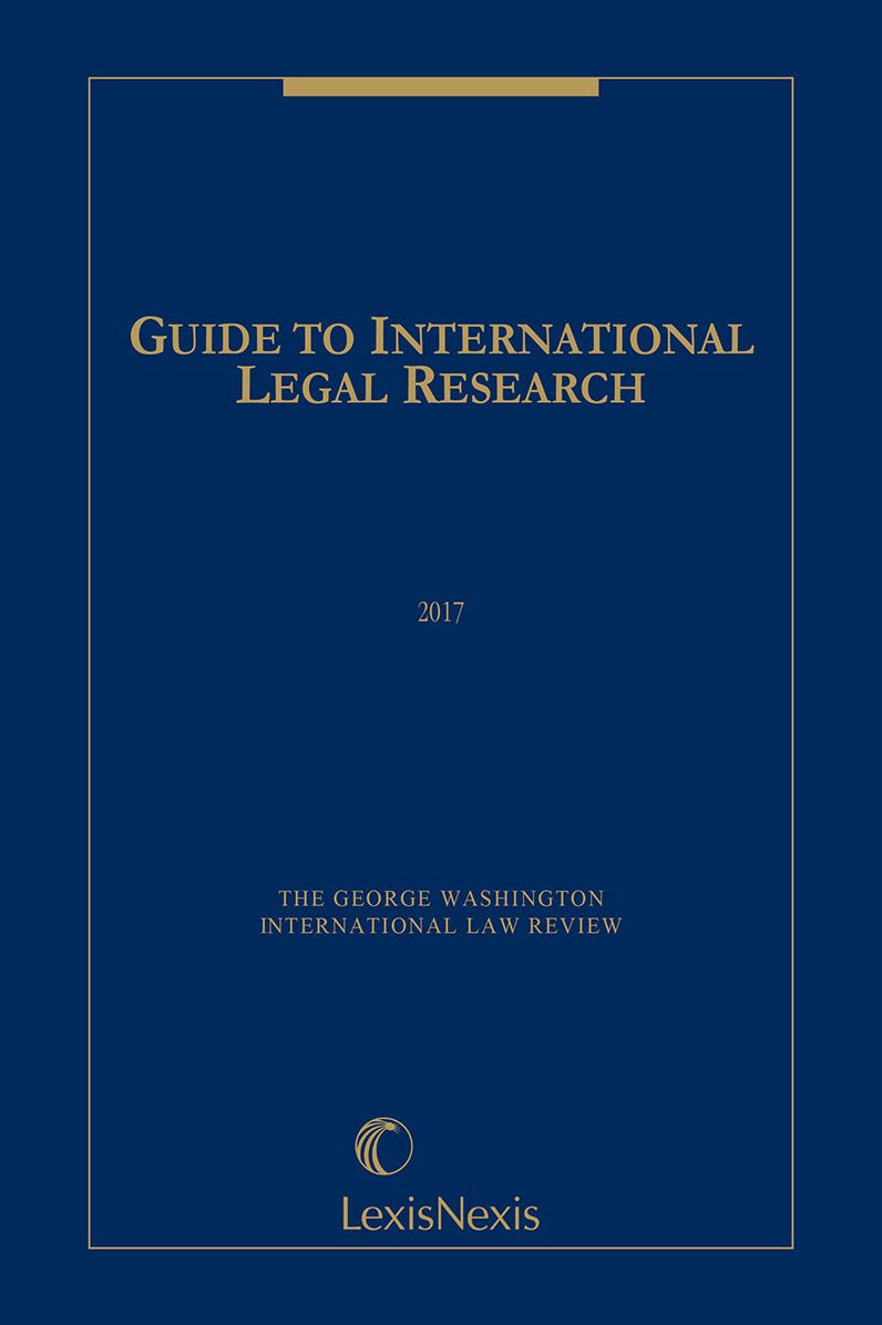 Guide to International Legal Research