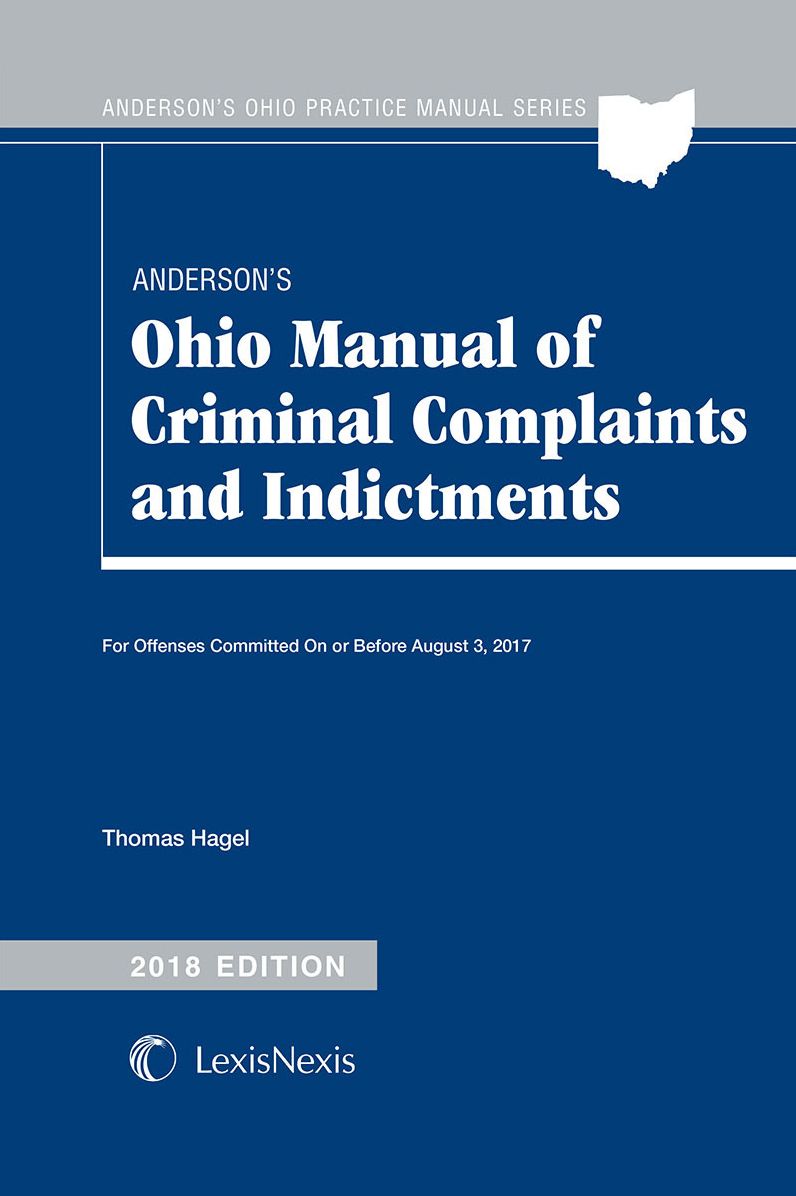 Anderson's Ohio Manual of Criminal Complaints and Indictments