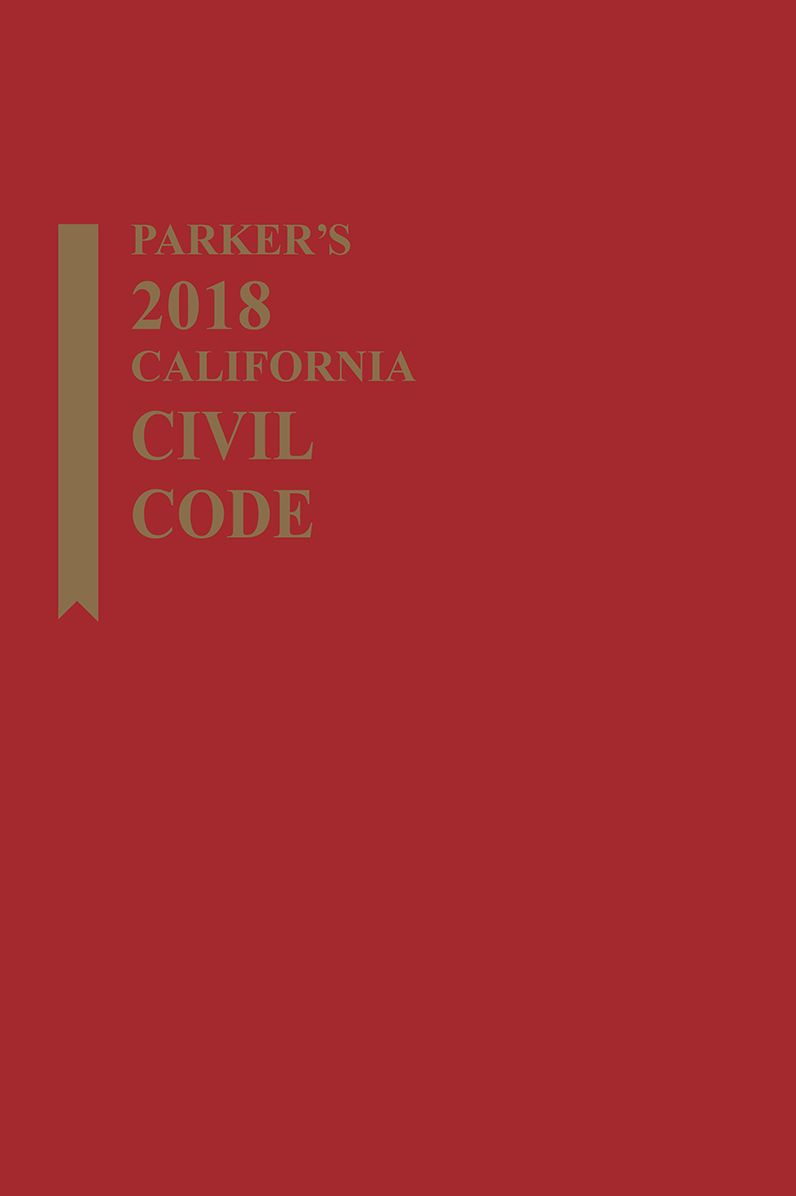 Parker's California Civil Code