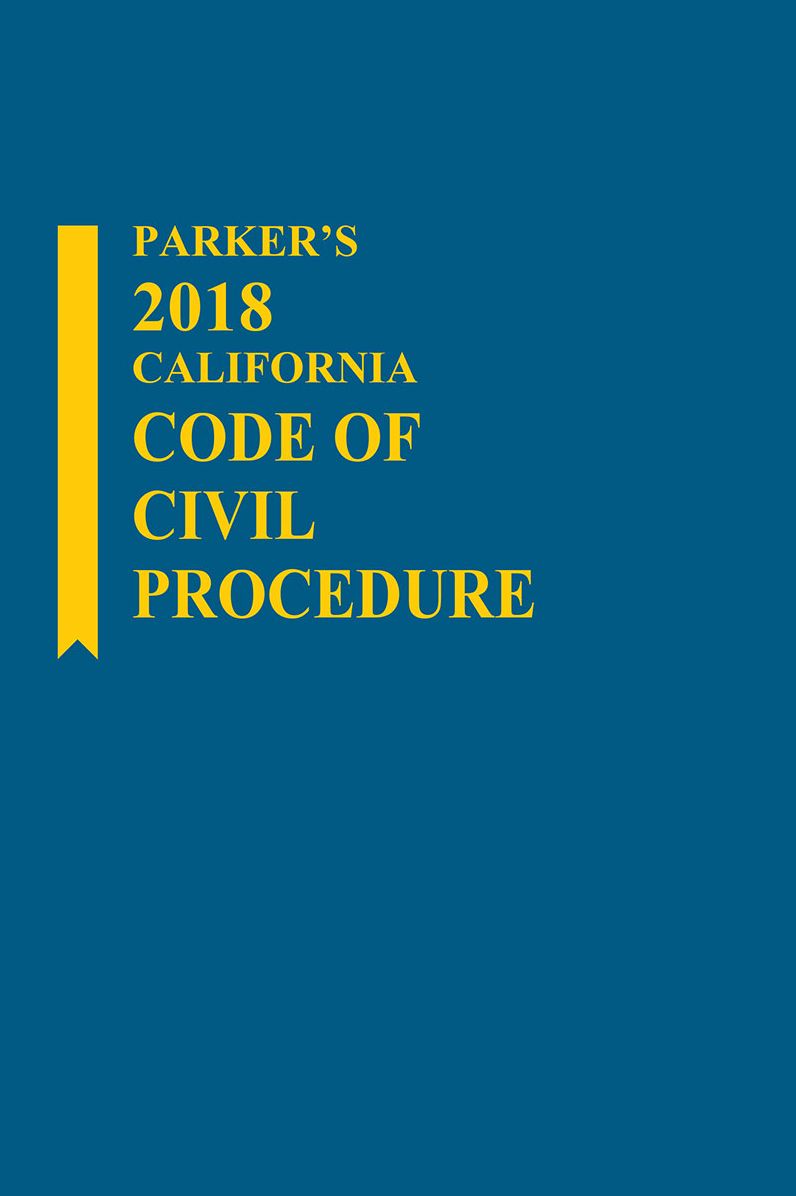 Parker's California Code of Civil Procedure