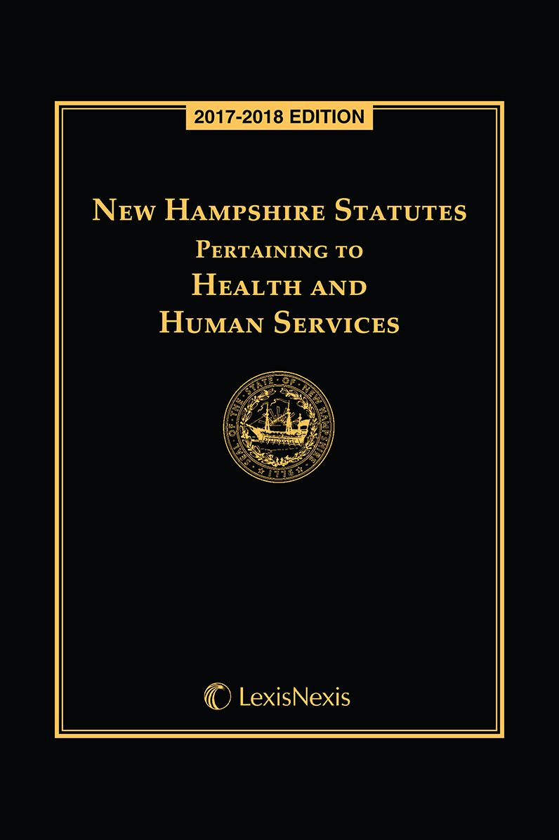 New Hampshire Statutes Pertaining to Health and Human Services