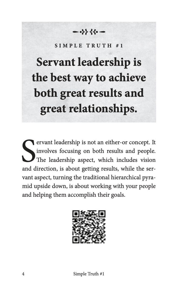 Simple Truths of Leadership Playbook: A 52-Week Game Plan for Becoming a Trusted Servant Leader