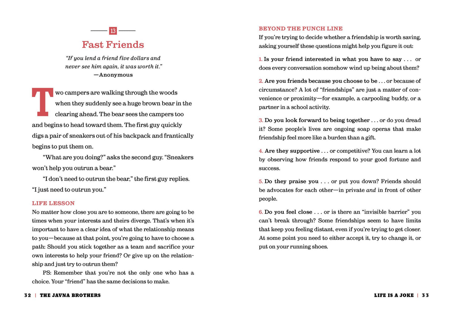 Life Is a Joke: 100 Life Lessons (with Punch Lines)