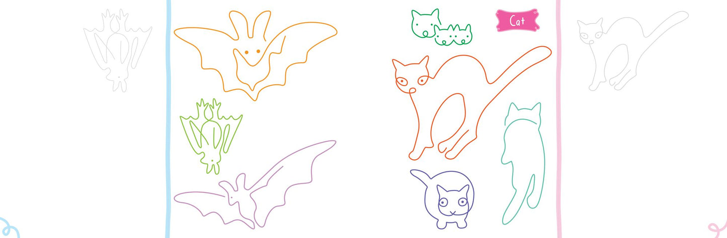 Squiggle!: Doodle Over 200 One-Line Animals!