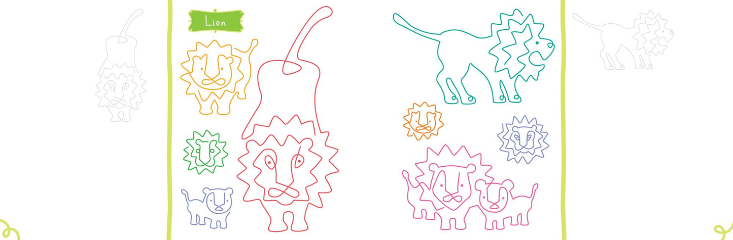 Squiggle!: Doodle Over 200 One-Line Animals!