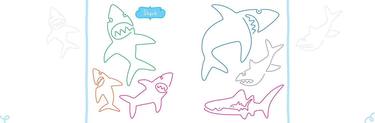 Squiggle!: Doodle Over 200 One-Line Animals!