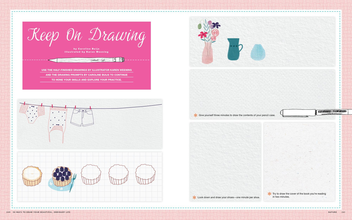 50 Ways to Draw Your Beautiful, Ordinary Life: Practical Lessons in Pencil and Paper