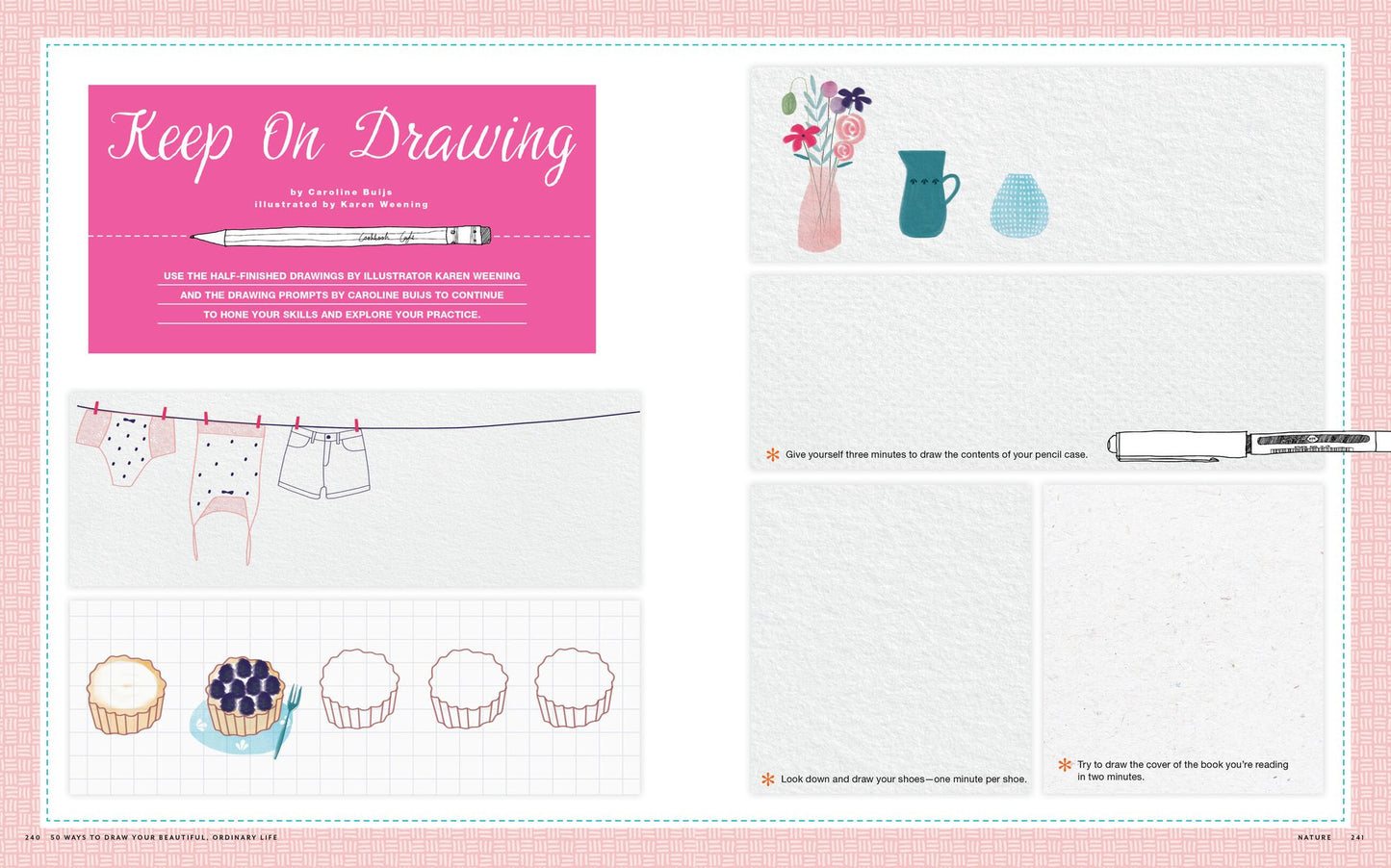 50 Ways to Draw Your Beautiful, Ordinary Life: Practical Lessons in Pencil and Paper