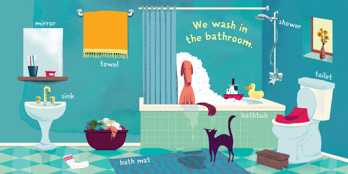 Indestructibles: Home Sweet Home: Chew Proof * Rip Proof * Nontoxic * 100% Washable (Book for Babies, Newborn Books, Safe to Chew)