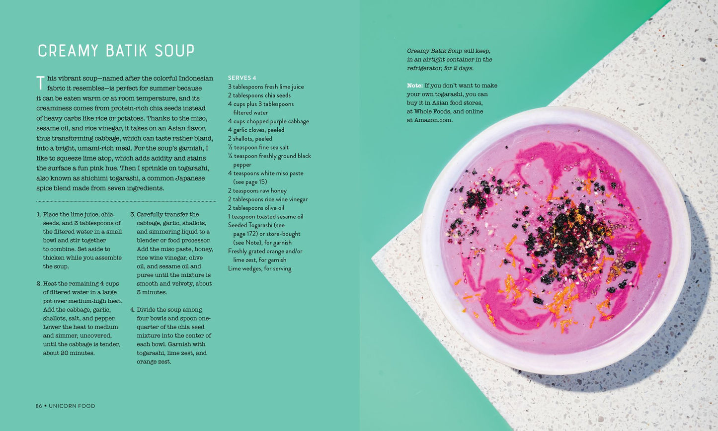 Unicorn Food: Beautiful Plant-Based Recipes to Nurture Your Inner Magical Beast