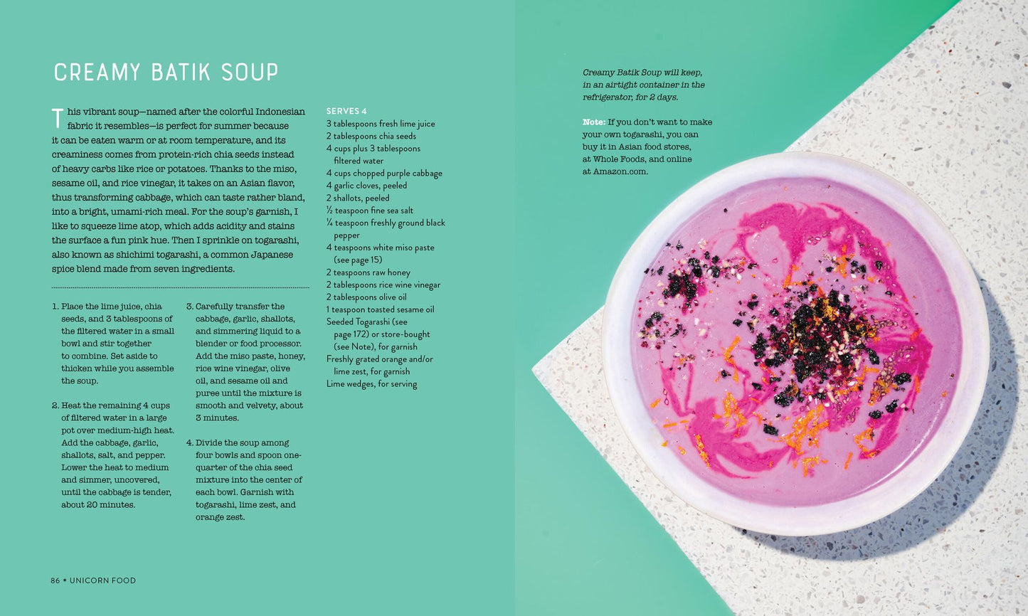 Unicorn Food: Beautiful Plant-Based Recipes to Nurture Your Inner Magical Beast