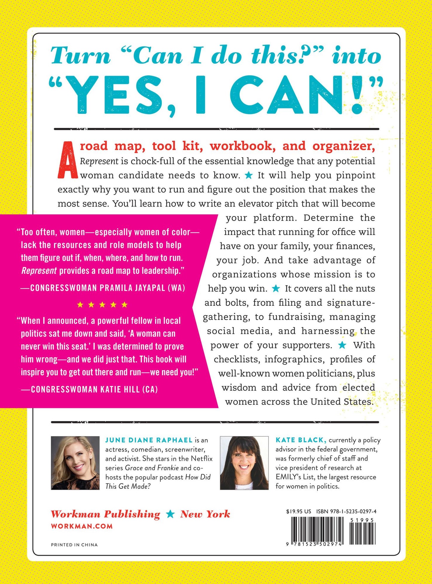 Represent: The Woman's Guide to Running for Office and Changing the World