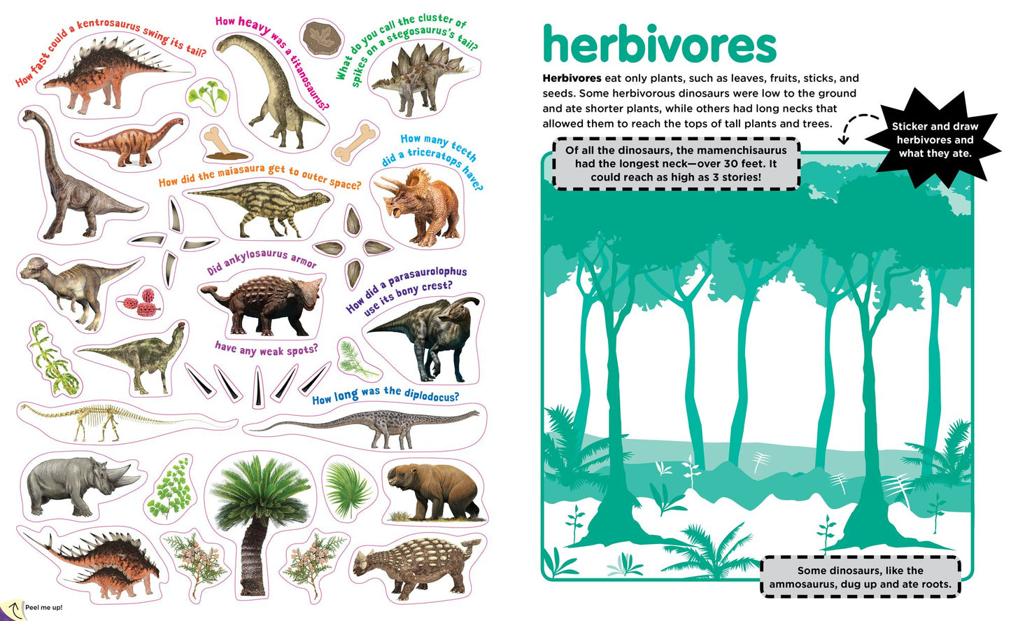 Peel + Discover: Dinosaurs