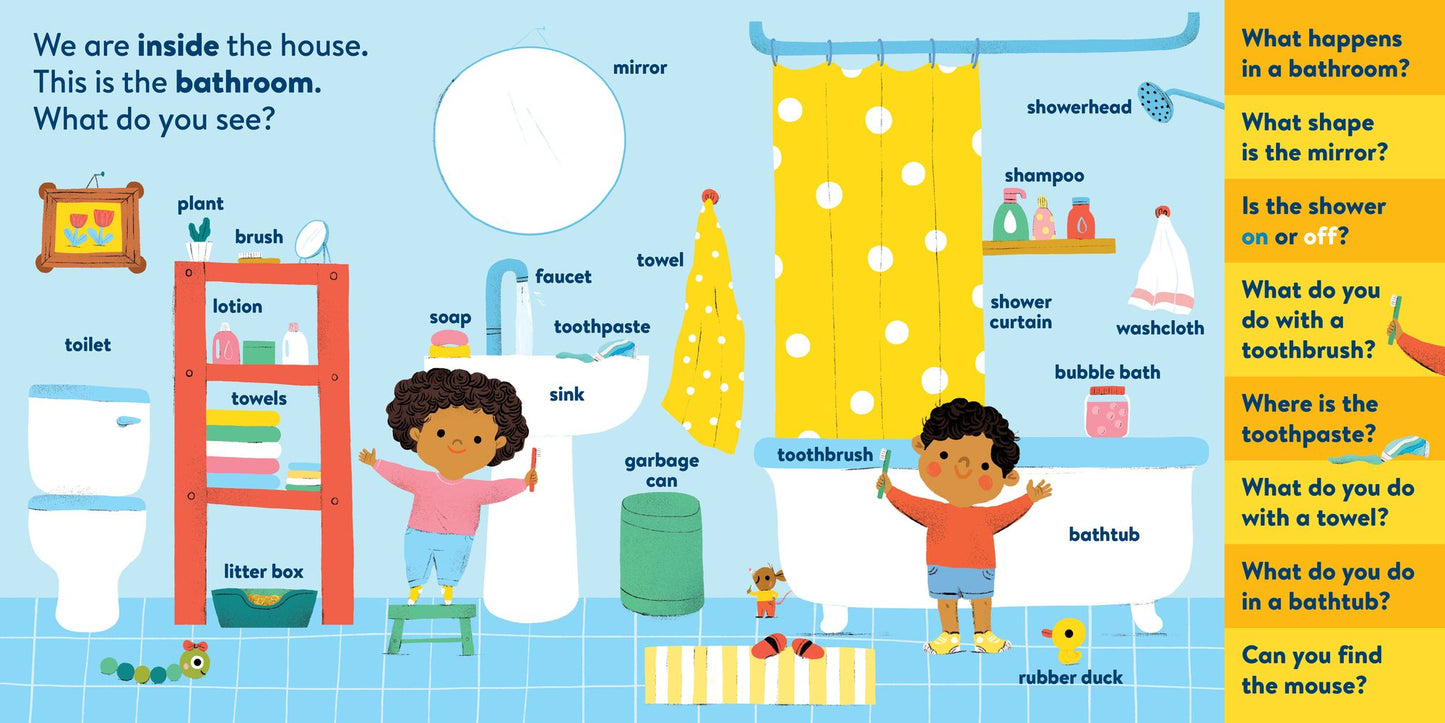 My First Brain Quest First Words: Around the Home: A Question-and-Answer Book