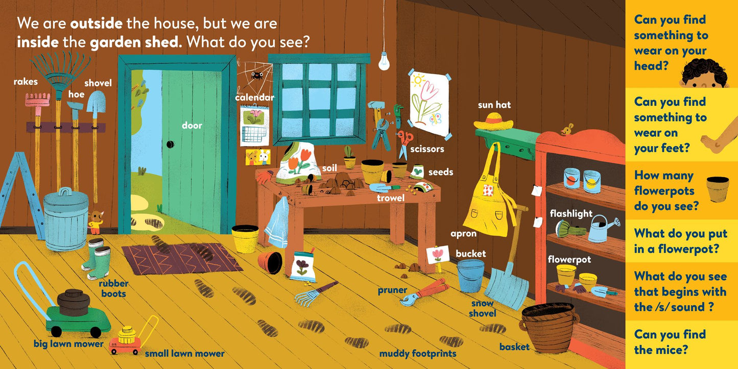 My First Brain Quest First Words: Around the Home: A Question-and-Answer Book