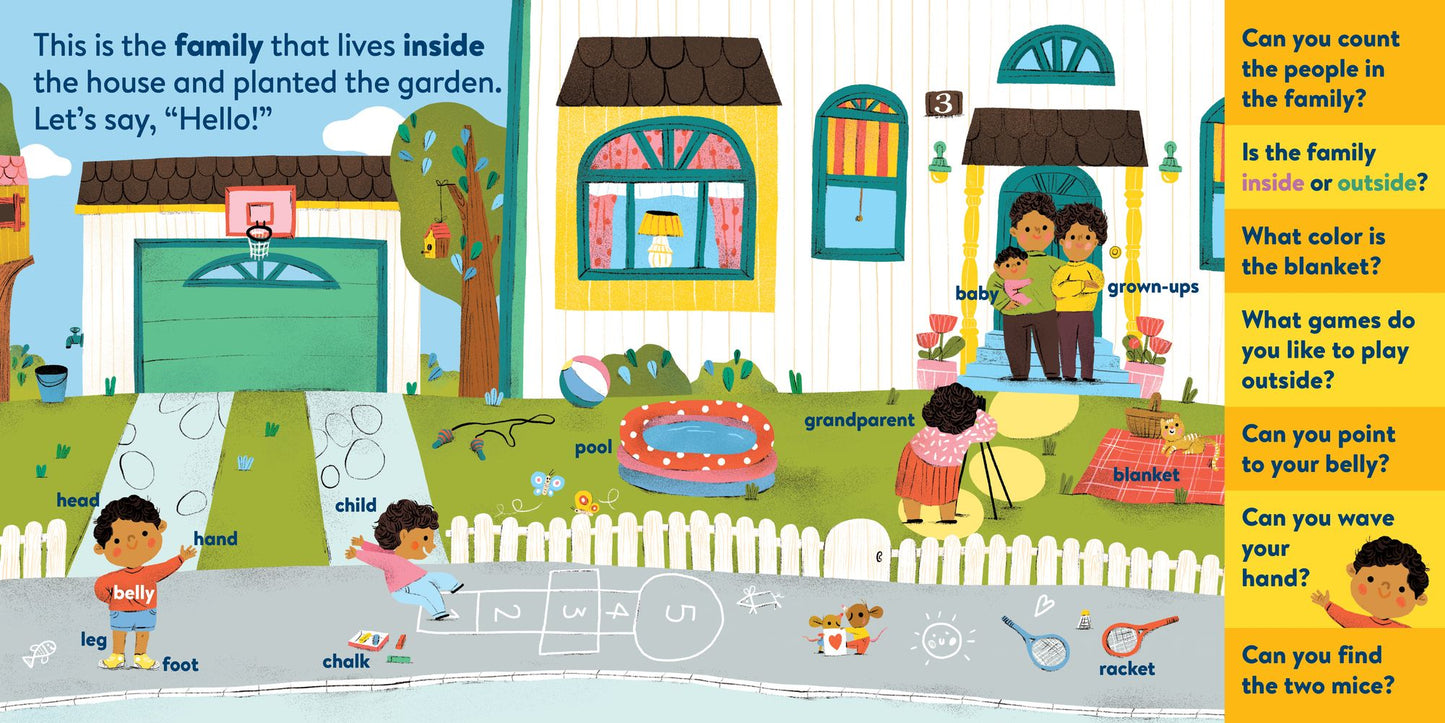 My First Brain Quest First Words: Around the Home: A Question-and-Answer Book