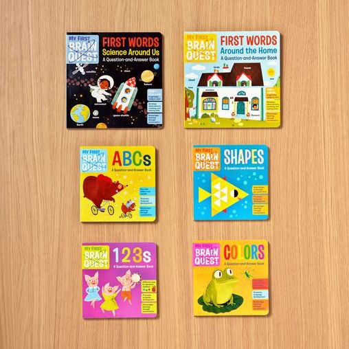 My First Brain Quest First Words: Around the Home: A Question-and-Answer Book