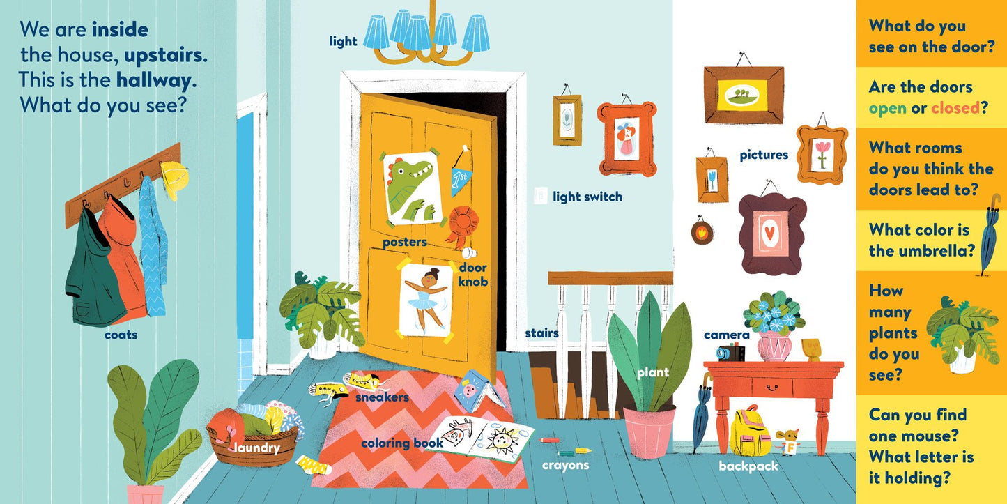 My First Brain Quest First Words: Around the Home: A Question-and-Answer Book