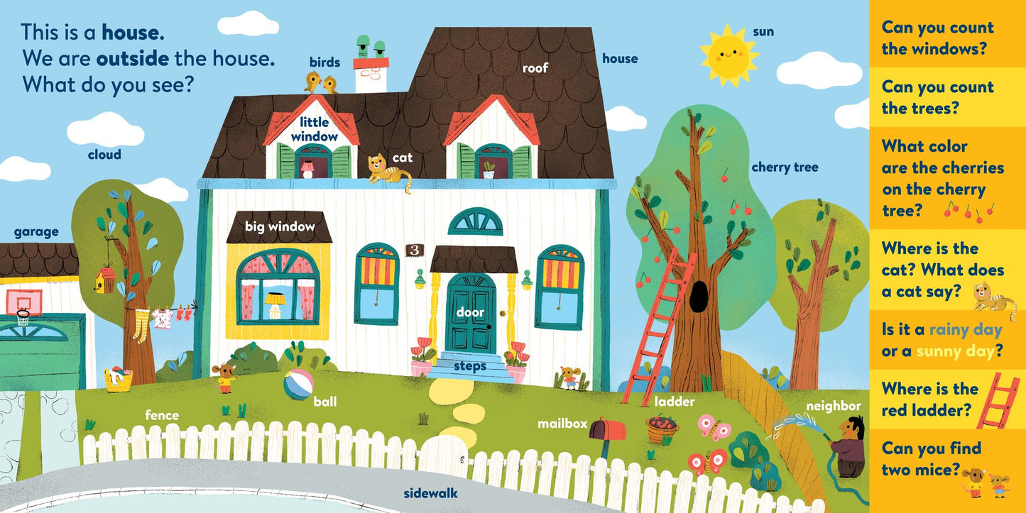 My First Brain Quest First Words: Around the Home: A Question-and-Answer Book
