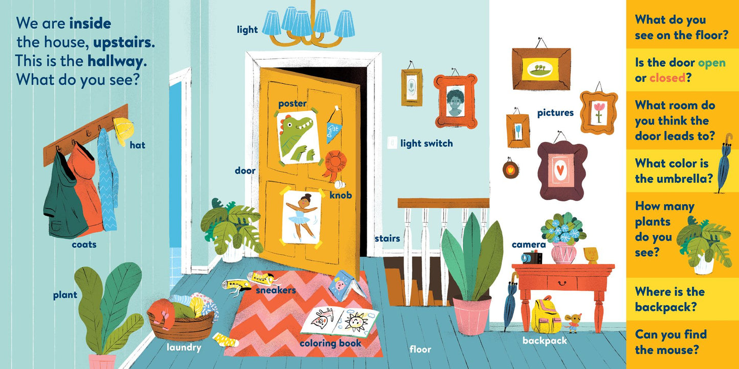 My First Brain Quest First Words: Around the Home: A Question-and-Answer Book
