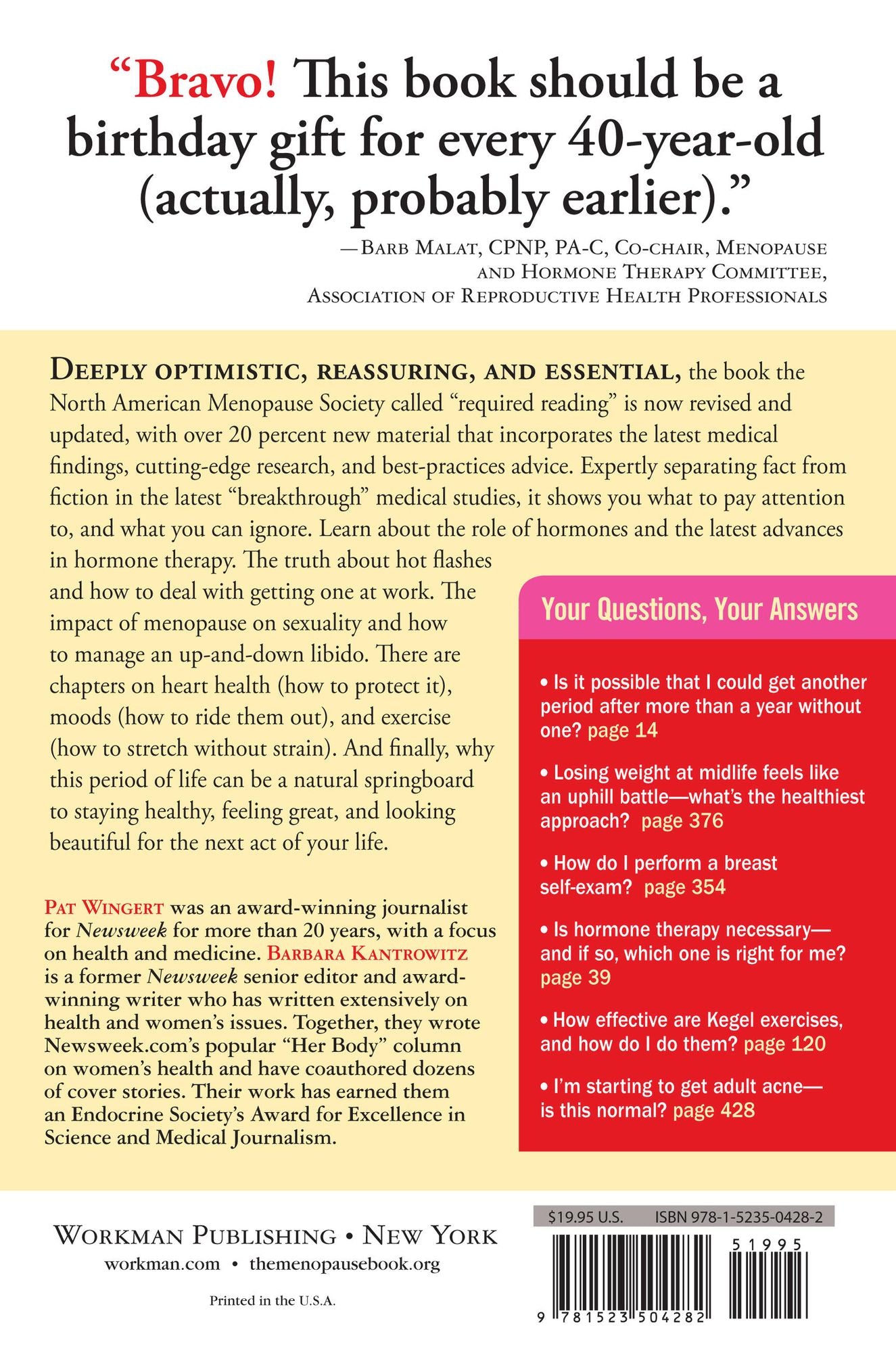 The Menopause Book: The Complete Guide: Hormones, Hot Flashes, Health, Moods, Sleep, Sex