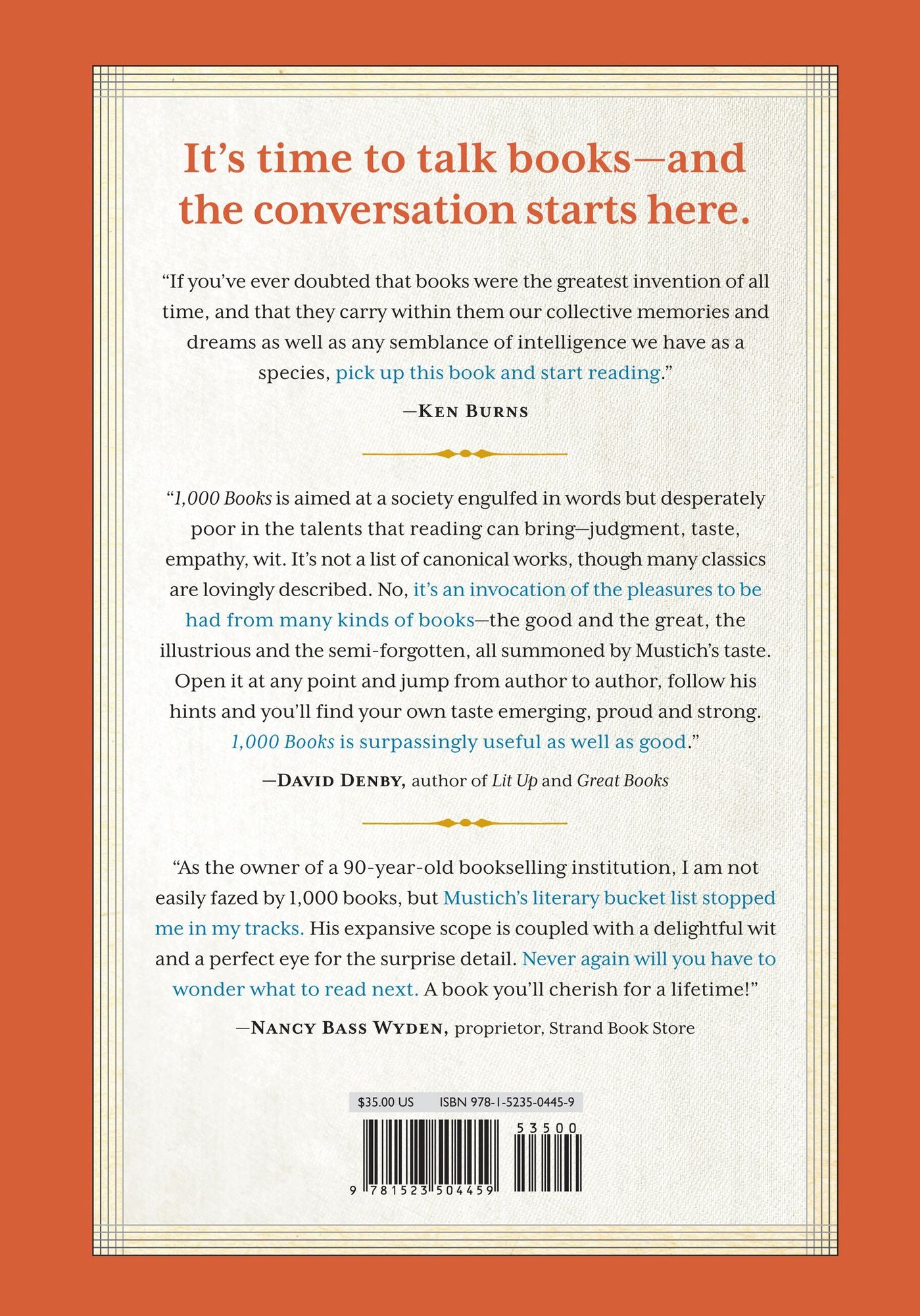 1,000 Books to Read Before You Die: A Life-Changing List