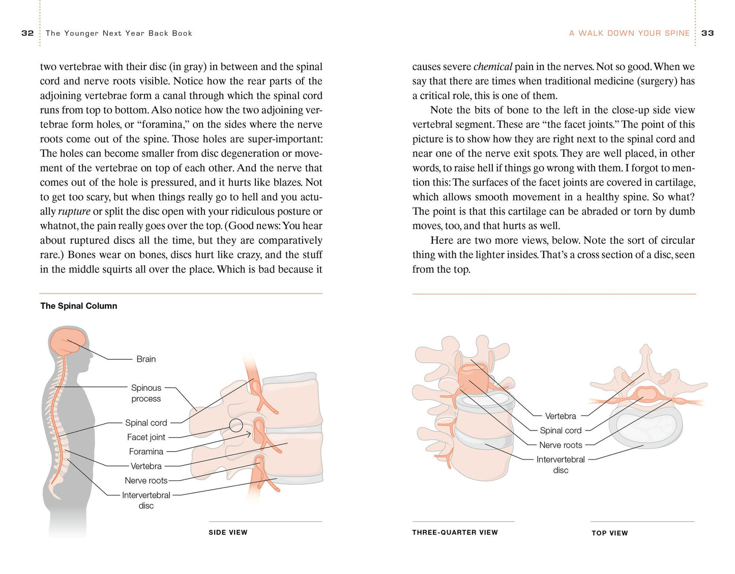 The Younger Next Year Back Book: The Whole-Body Plan to Conquer Back Pain Forever