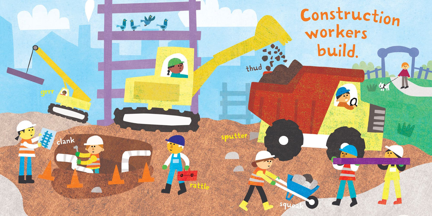 Indestructibles: Busy City: Chew Proof * Rip Proof * Nontoxic * 100% Washable (Book for Babies, Newborn Books, Safe to Chew)