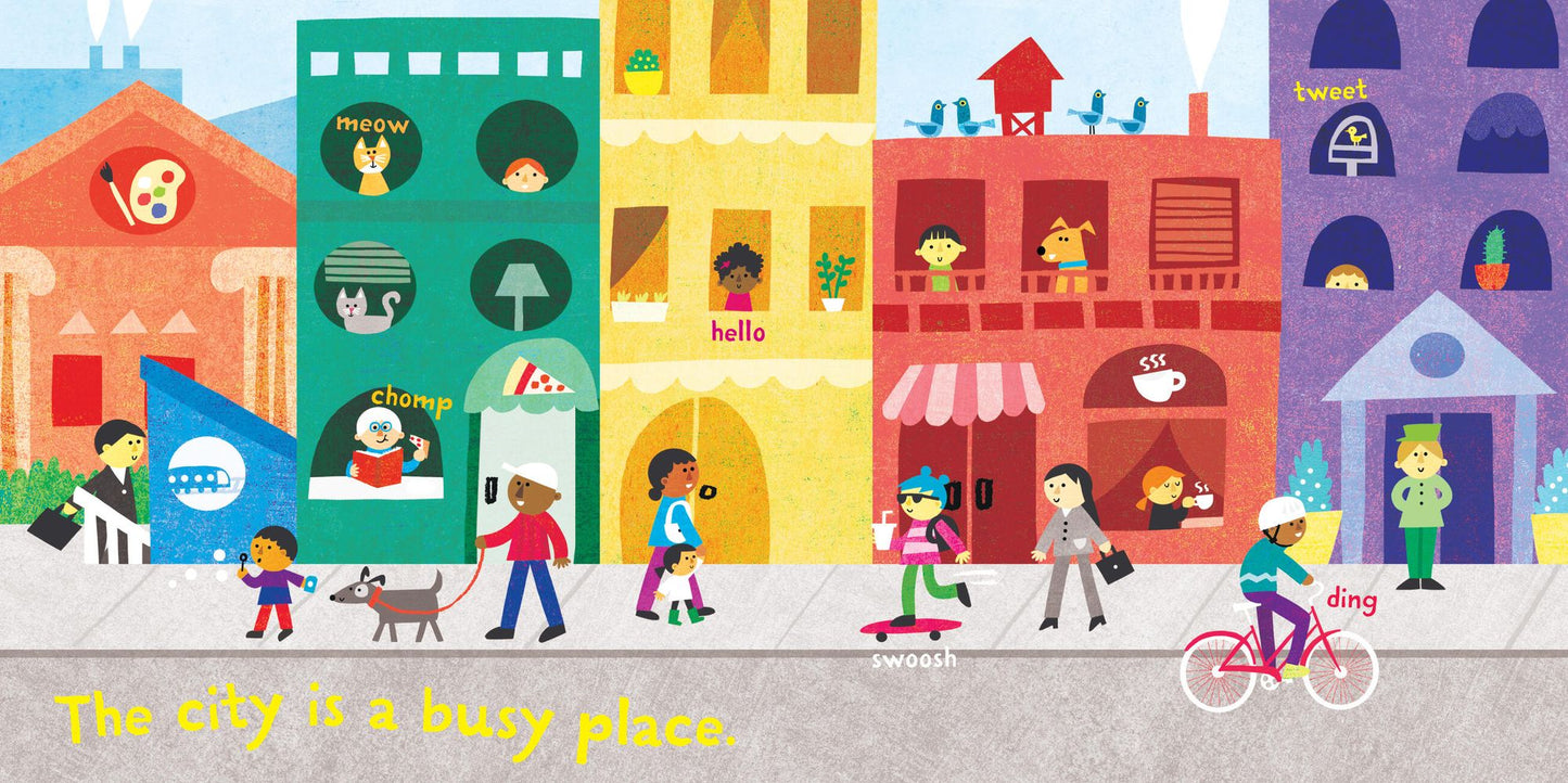 Indestructibles: Busy City: Chew Proof * Rip Proof * Nontoxic * 100% Washable (Book for Babies, Newborn Books, Safe to Chew)