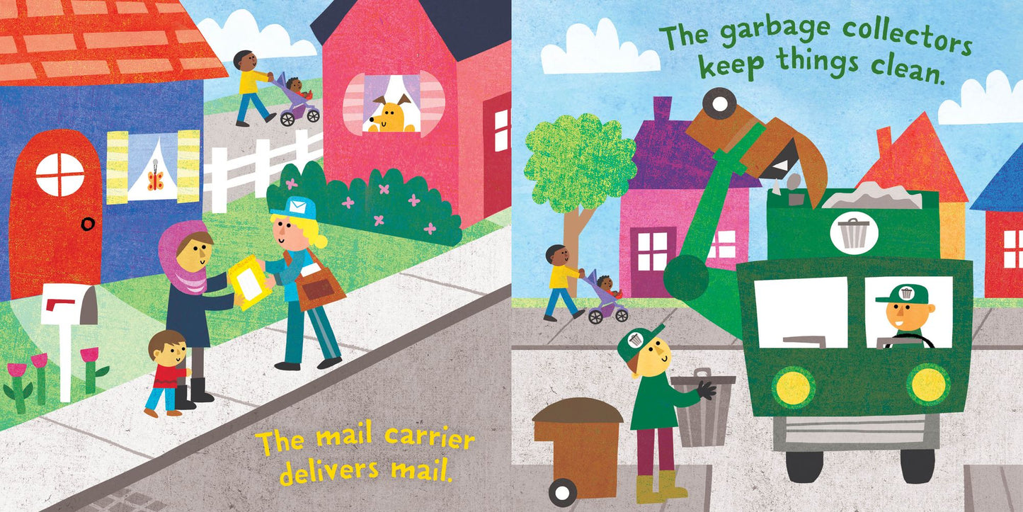 Indestructibles: My Neighborhood: Chew Proof * Rip Proof * Nontoxic * 100% Washable (Book for Babies, Newborn Books, Safe to Chew)