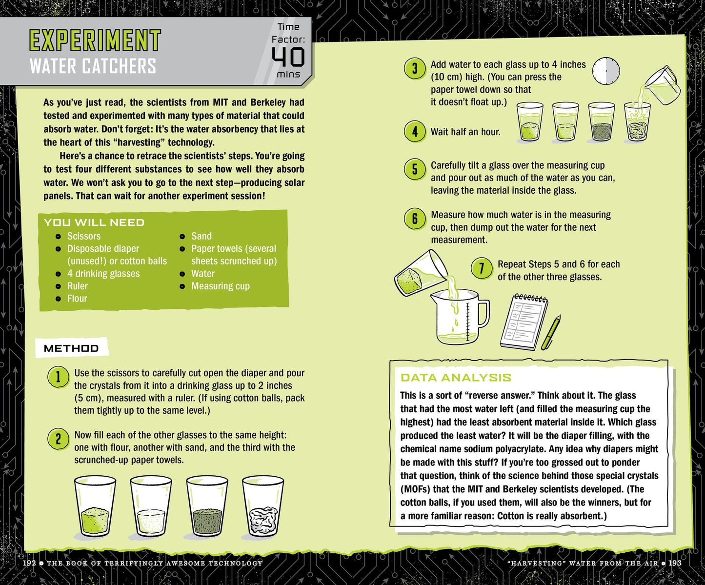 The Book of Terrifyingly Awesome Technology: 27 Experiments for Young Scientists